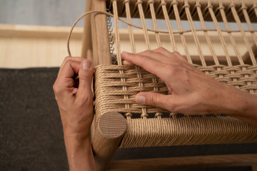 How to create different woven pieces, Furniture Design: Introduction to Danish  Cord Weaving (hello_heidemartin)