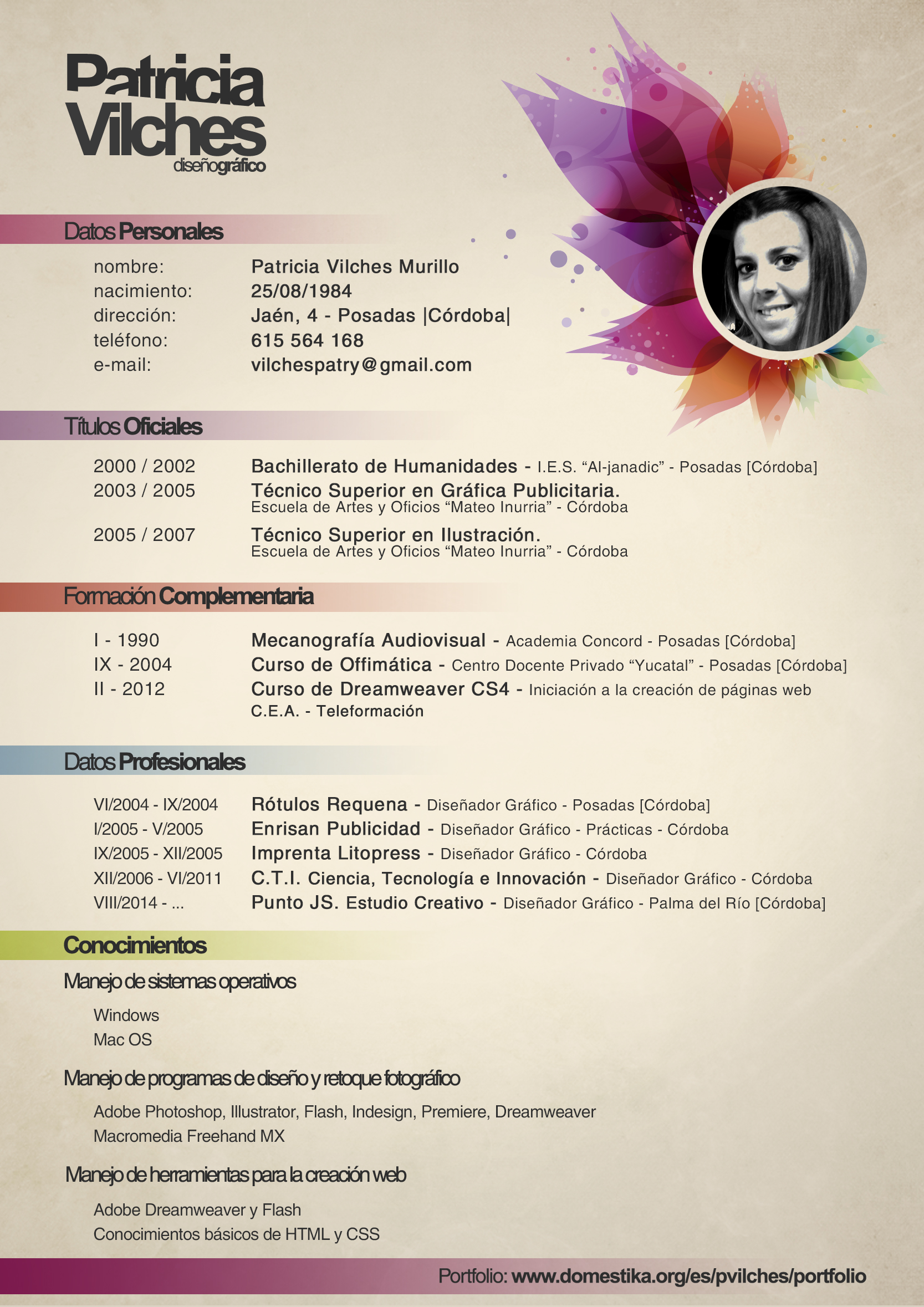 Curriculum Creativo  Domestika
