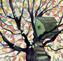 La voz del árbol. Un proyecto de Ilustración de Adolfo Serra - 12-05-2017
