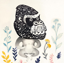 17 animales juegan. Un proyecto de Ilustración de Adolfo Serra - 30-05-2017