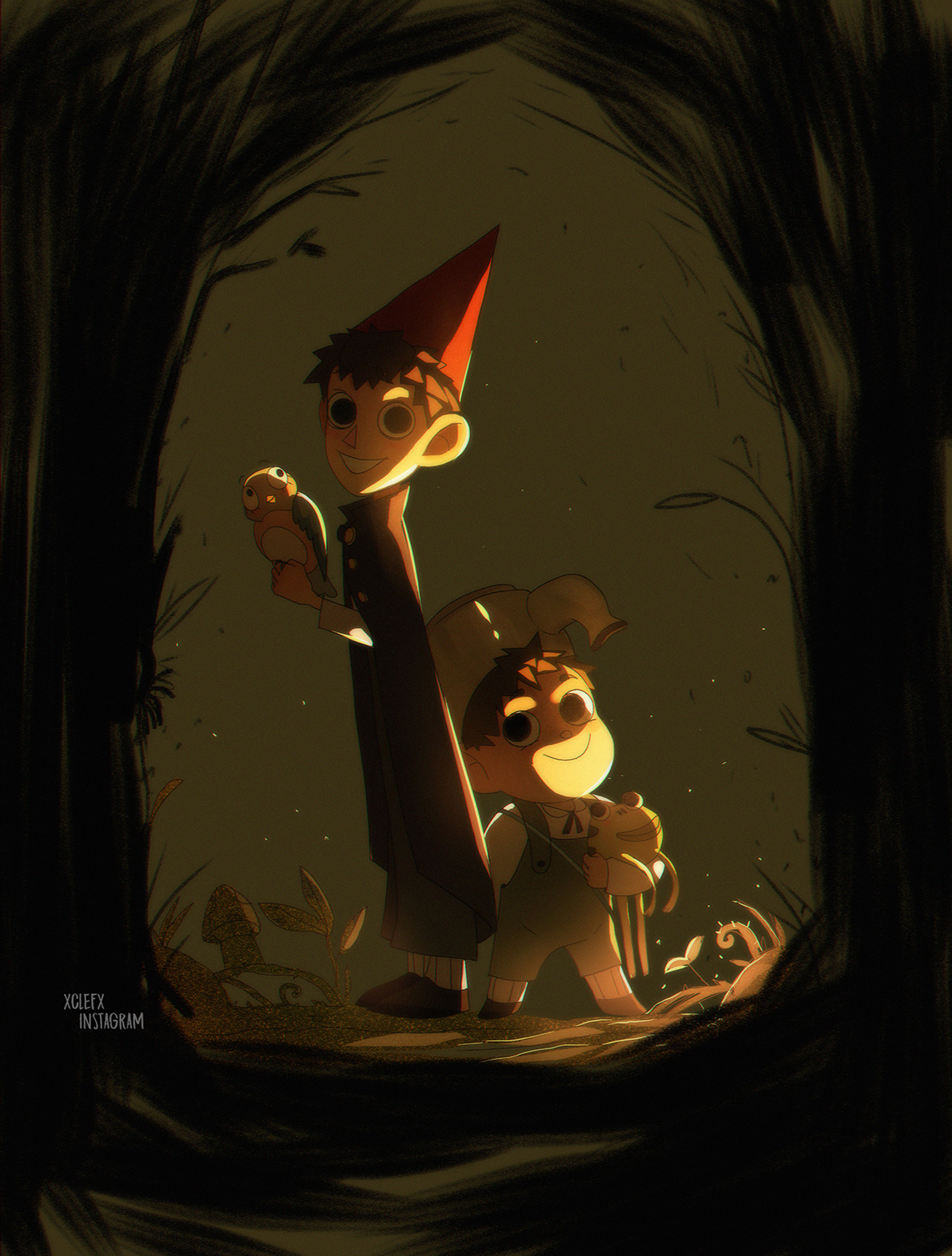 Fan art "Over the garden wall" | Domestika