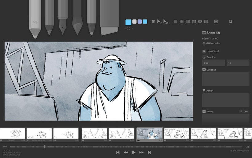 Storyboarder, software gratuito para storyboards digitales 1